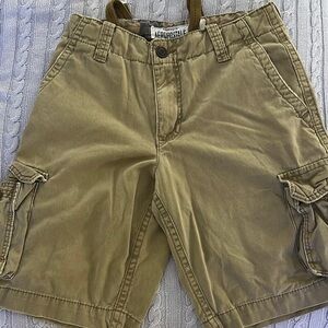 Aeropostale Size 28 Men’s Tan Cargo Shorts Casual Comfort
